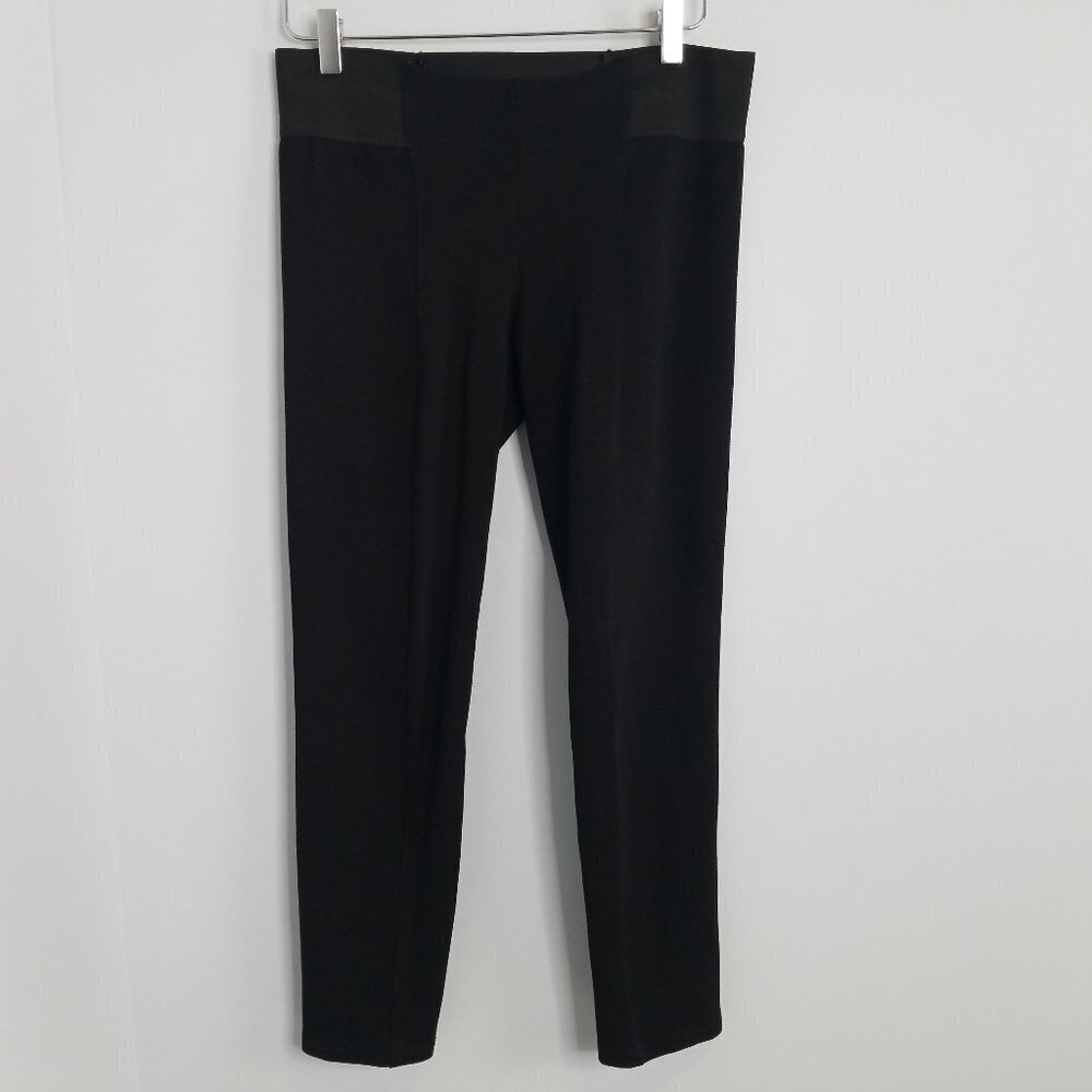 Simply Vera Vera Wang Textured Black Leggings M